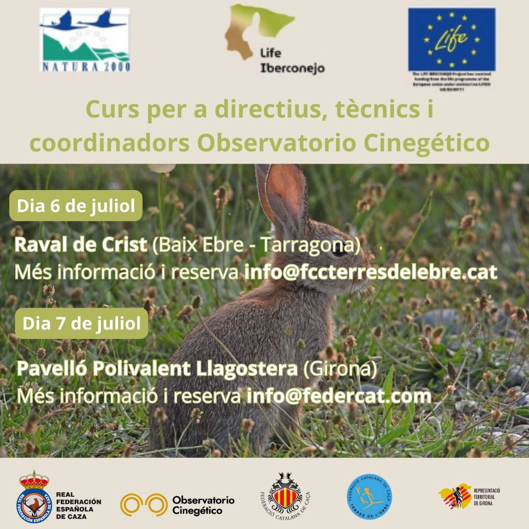 Curs sector cinegètic – Proyecto LIFE Iberconejo