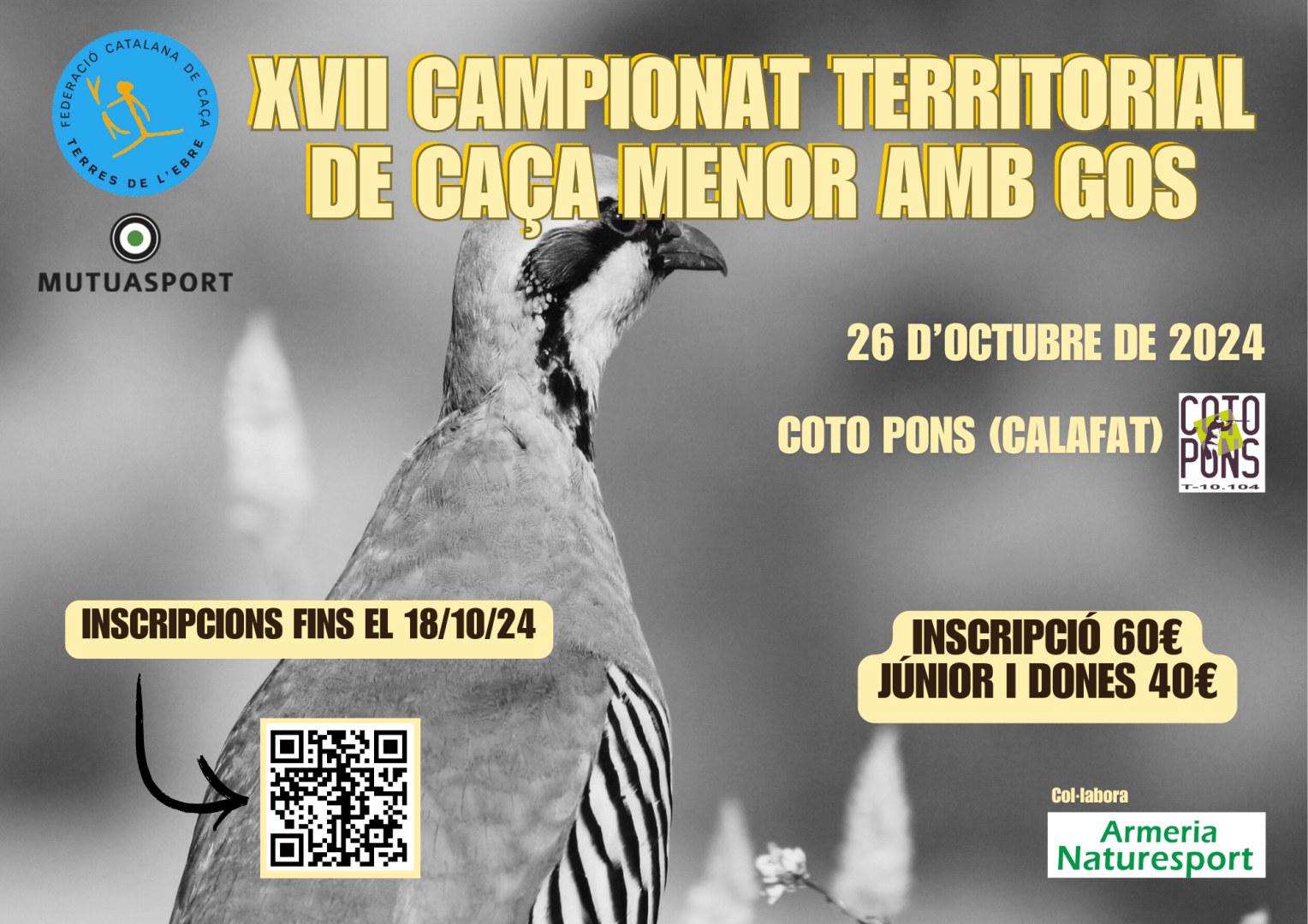 XVII Campionat Territorial de Caça menor amb gos