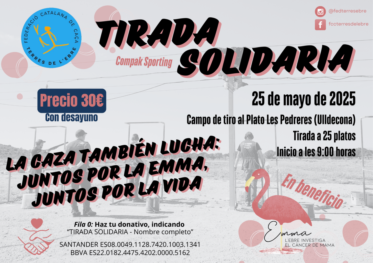 Tirada solidaria de Compak Sporting en Beneficio del Proyecto Emma