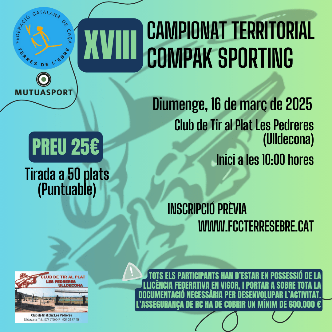 XVIII Campionat Territorial de Compak Sporting